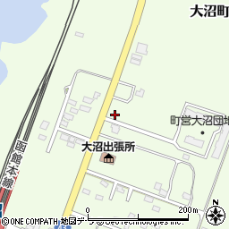 北海道亀田郡七飯町大沼町504-10周辺の地図