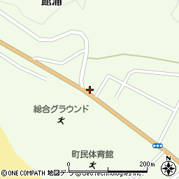 ローソン乙部館浦店周辺の地図
