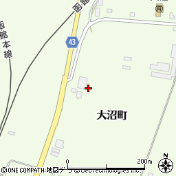 北海道亀田郡七飯町大沼町498-14周辺の地図