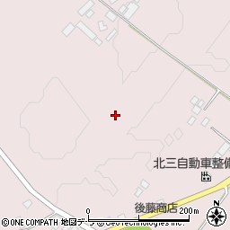北海道亀田郡七飯町上軍川周辺の地図
