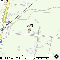 北海道亀田郡七飯町大沼町405周辺の地図