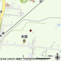 北海道亀田郡七飯町大沼町397周辺の地図