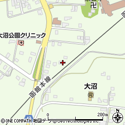 北海道亀田郡七飯町大沼町294周辺の地図