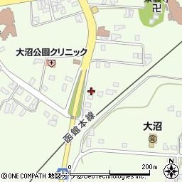 北海道亀田郡七飯町大沼町289周辺の地図
