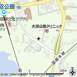北海道亀田郡七飯町大沼町262周辺の地図