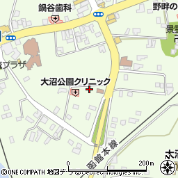 北海道亀田郡七飯町大沼町254周辺の地図