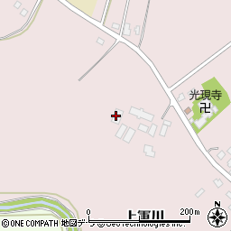 北海道亀田郡七飯町上軍川308-3周辺の地図