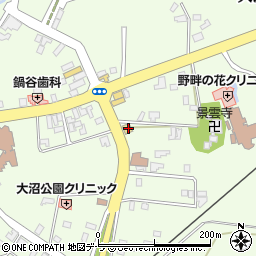 北海道亀田郡七飯町大沼町304周辺の地図
