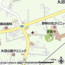 北海道亀田郡七飯町大沼町326周辺の地図