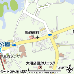 北海道亀田郡七飯町大沼町206周辺の地図