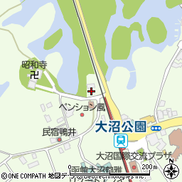 北海道亀田郡七飯町大沼町1024周辺の地図