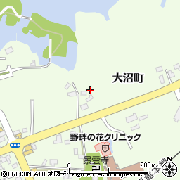 北海道亀田郡七飯町大沼町202周辺の地図
