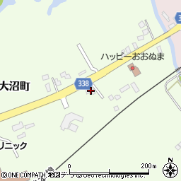 北海道亀田郡七飯町大沼町185周辺の地図