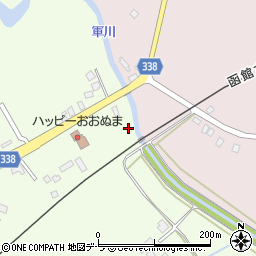北海道亀田郡七飯町大沼町170-1周辺の地図