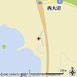 北海道亀田郡七飯町西大沼322周辺の地図