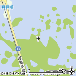 北海道亀田郡七飯町大沼町1027周辺の地図