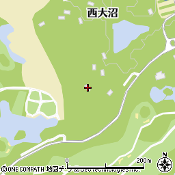 北海道亀田郡七飯町西大沼154周辺の地図