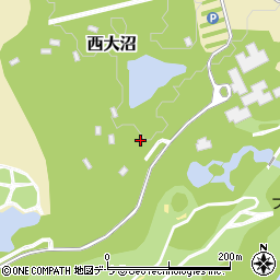 北海道亀田郡七飯町西大沼152周辺の地図