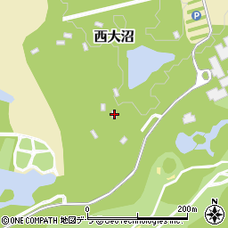 北海道亀田郡七飯町西大沼153周辺の地図
