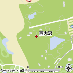 北海道亀田郡七飯町西大沼178周辺の地図