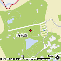 北海道亀田郡七飯町西大沼180周辺の地図