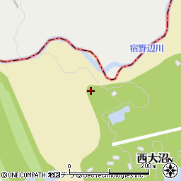 北海道亀田郡七飯町西大沼196周辺の地図