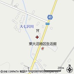北海道亀田郡七飯町東大沼211周辺の地図