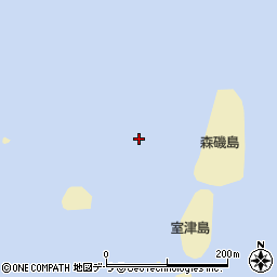 森磯島周辺の地図