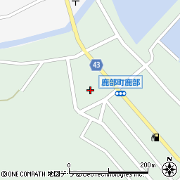 函館バス株式会社　鹿部出張所周辺の地図