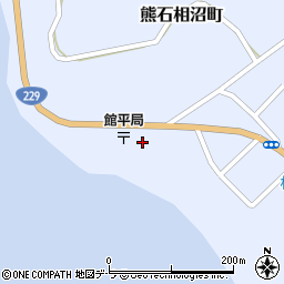 北海道二海郡八雲町熊石相沼町63周辺の地図