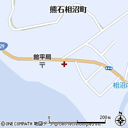 北海道二海郡八雲町熊石相沼町74周辺の地図