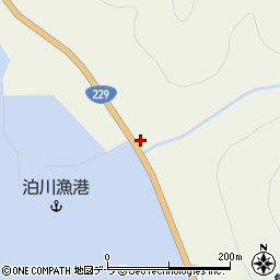 北海道二海郡八雲町熊石泊川町28周辺の地図
