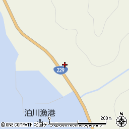 北海道二海郡八雲町熊石泊川町56周辺の地図