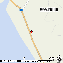 北海道二海郡八雲町熊石泊川町196周辺の地図