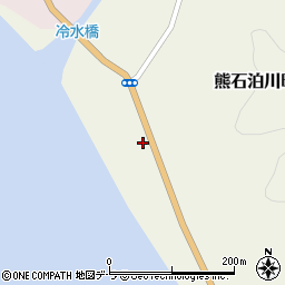 北海道二海郡八雲町熊石泊川町214周辺の地図