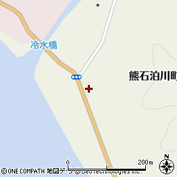 北海道二海郡八雲町熊石泊川町221周辺の地図