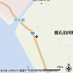 北海道二海郡八雲町熊石泊川町225周辺の地図