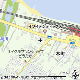 北海道茅部郡森町本町92周辺の地図