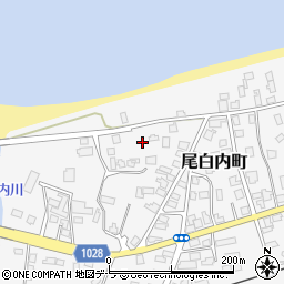 北海道茅部郡森町尾白内町230周辺の地図