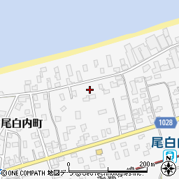 北海道茅部郡森町尾白内町354周辺の地図