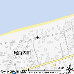 北海道茅部郡森町尾白内町165周辺の地図