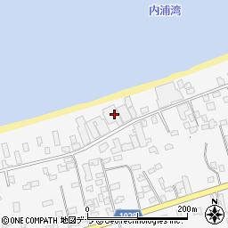 北海道茅部郡森町尾白内町132周辺の地図