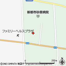 森町砂原公民館周辺の地図