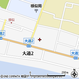 様似　デイサービスセンター周辺の地図