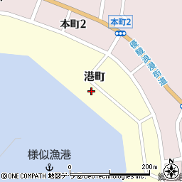 北海道様似郡様似町港町56周辺の地図