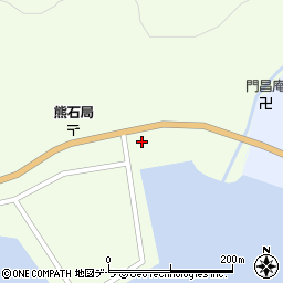 北海道二海郡八雲町熊石根崎町43周辺の地図