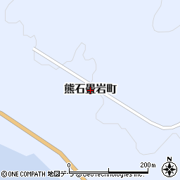 北海道八雲町（二海郡）熊石畳岩町周辺の地図