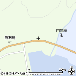 北海道二海郡八雲町熊石根崎町23周辺の地図