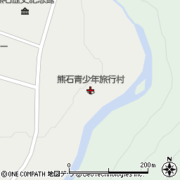 熊石青少年旅行村周辺の地図