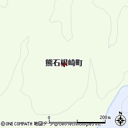 北海道二海郡八雲町熊石根崎町周辺の地図